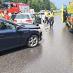 07.07.2025. Ostojów. Wypadek / Fot. Straż Pożarna