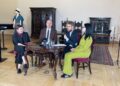 08.07.2025. Muzeum Zamkowe w Sandomierzu. Konferencja dot. planów modernizacji obiektu / Fot. Grażyna Szlęzak - Radio Kielce