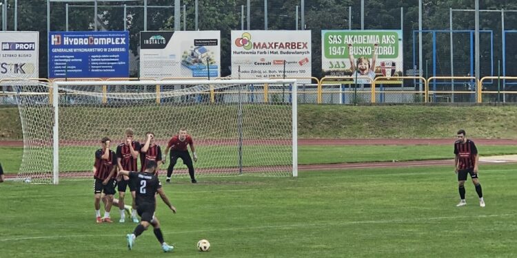 26.07.2025. Mecz sparingowy: Czarni Połaniec - AKS Busko-Zdrój - Fot. Maciej Makuła - Radio Kielce