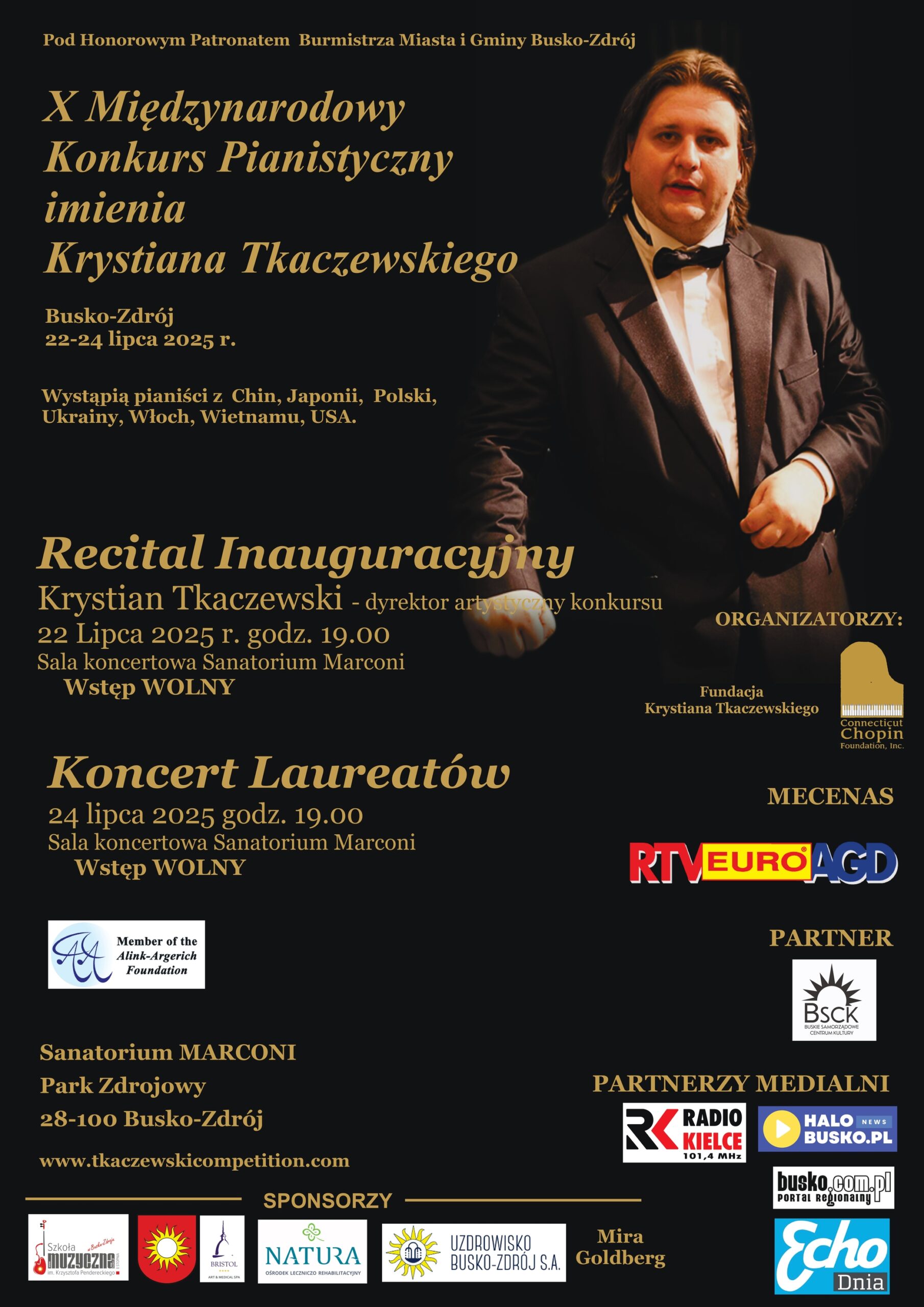 X Międzynarodowy Konkurs Pianistyczny imienia Krystiana Tkaczewskiego - Radio Kielce