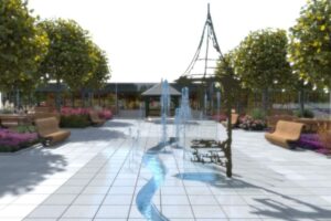 Zawichost. Duży Rynek. Wizualizacja / Fot. Katarzyna Kondziołka - Facebook