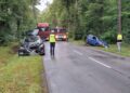 09.07.2025. Czernica. Wypadek / Fot. policja