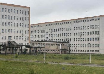 Sandomierz. Szpital Specjalistyczny im. Ducha Świętego. Miejsce, gdzie powstanie nowy pawilon / Fot. Szpital Specjalistyczny w Sandomierzu