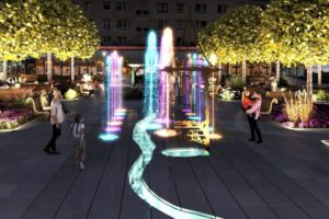 Zawichost. Duży Rynek. Wizualizacja / Fot. Katarzyna Kondziołka - Facebook