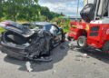 29.07.2025. Kostomłoty. Wypadek / Fot. Policja