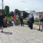 26.07.2025. Kielce. ,,Stop rasizmowi - migranci mile widziani!” / Fot. Piotr Sawa - Radio Kielce