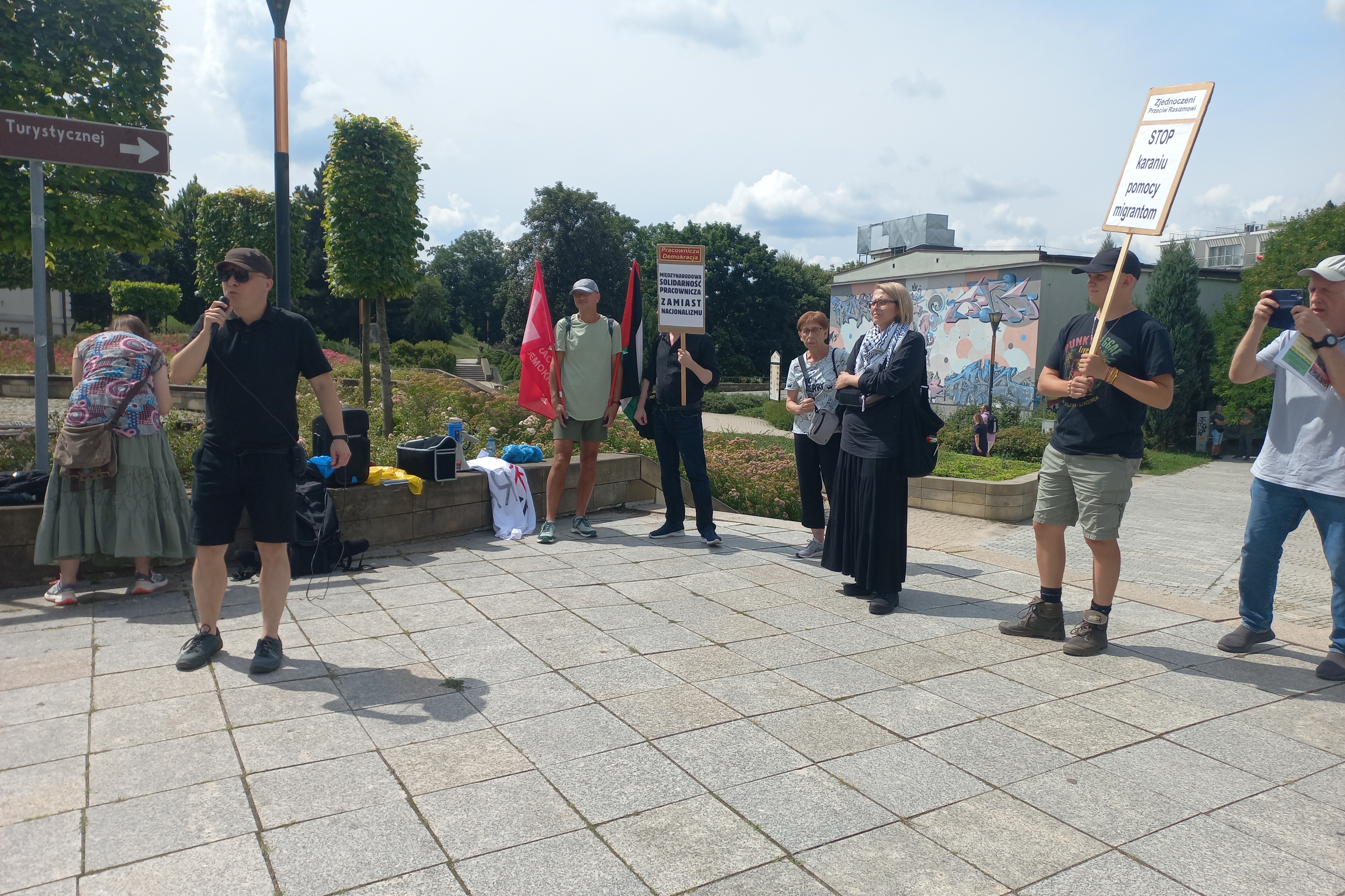 Demonstrowali, bo chcą imigrantów w Polsce
