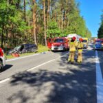 Samochód osobowy zderzył się z cysterną - Radio Kielce