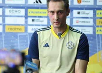 Na zdjęciu Adam Morawski. / Fot. Industria Kielce