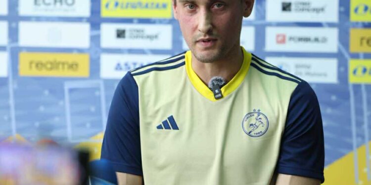 Na zdjęciu Adam Morawski. / Fot. Industria Kielce