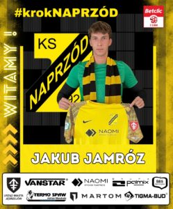 Jakub Jamróz / Fot. Naprzód Jędrzejów - Facebook