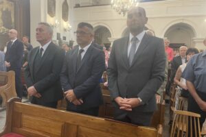 27.07.2025. Sandomierz. uroczystości patriotyczne upamiętniające 81. rocznicę bitwy pod Pielaszowem / Fot. Grażyna Szlęzak - Radio Kielce