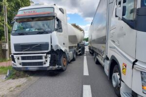 29.07.2025. Kostomłoty. Wypadek / Fot. Policja