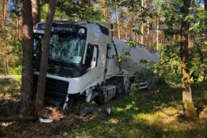 01.07.2025. Wiosna. Wypadek / Fot. PSP Końskie