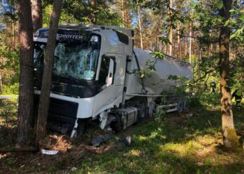 01.07.2025. Wiosna. Wypadek / Fot. PSP Końskie