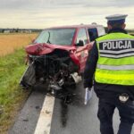 04.07.2025. Jasionna. Wypadek / Fot. KPP Jędrzejów