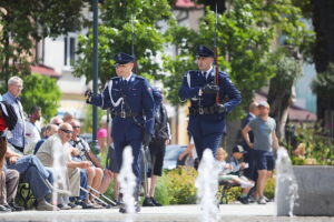 16.07.2025. Końskie. Wojewódzkie Obchody Święta Policji Garnizonu Świętokrzyskiego / Fot. Wiktor Taszłow - Radio Kielce