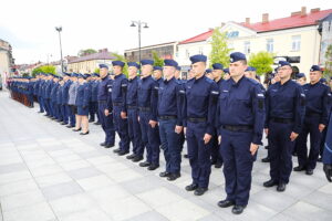 16.07.2025. Końskie. Wojewódzkie Obchody Święta Policji Garnizonu Świętokrzyskiego / Fot. Wiktor Taszłow - Radio Kielce