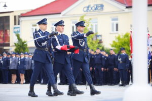 16.07.2025. Końskie. Wojewódzkie Obchody Święta Policji Garnizonu Świętokrzyskiego / Fot. Wiktor Taszłow - Radio Kielce