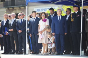 16.07.2025. Końskie. Wojewódzkie Obchody Święta Policji Garnizonu Świętokrzyskiego / Fot. Wiktor Taszłow - Radio Kielce