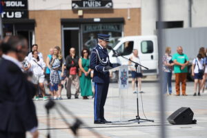 16.07.2025. Końskie. Wojewódzkie Obchody Święta Policji Garnizonu Świętokrzyskiego / Fot. Wiktor Taszłow - Radio Kielce