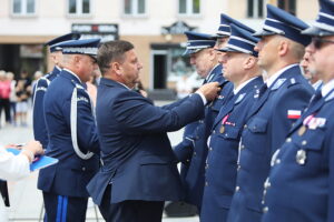 16.07.2025. Końskie. Wojewódzkie Obchody Święta Policji Garnizonu Świętokrzyskiego / Fot. Wiktor Taszłow - Radio Kielce