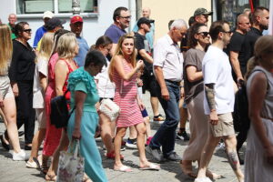 26.07.2025. Kielce. "Marsz Przeciwko Nielegalnej Imigracji" / Fot. Wiktor Taszłow - Radio Kielce
