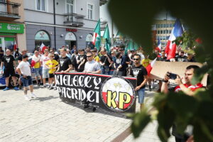 26.07.2025. Kielce. "Marsz Przeciwko Nielegalnej Imigracji" / Fot. Wiktor Taszłow - Radio Kielce