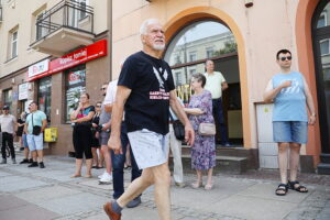 26.07.2025. Kielce. "Marsz Przeciwko Nielegalnej Imigracji" / Fot. Wiktor Taszłow - Radio Kielce