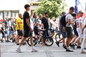 26.07.2025. Kielce. "Marsz Przeciwko Nielegalnej Imigracji" / Fot. Wiktor Taszłow - Radio Kielce