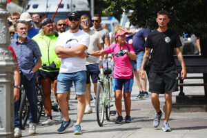 26.07.2025. Kielce. "Marsz Przeciwko Nielegalnej Imigracji" / Fot. Wiktor Taszłow - Radio Kielce