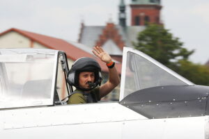 26.07.2025. Masłów. Lotnisko. Obchody 80-lecia istnienia Aeroklubu Kieleckiego / Fot. Wiktor Taszłow - Radio Kielce