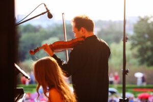 26.07.2025. Kielce. Koncert w Ogrodzie Włoskim z cyklu Chopinowskie inspiracje / Fot. Wiktor Taszłow - Radio Kielce