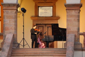 26.07.2025. Kielce. Koncert w Ogrodzie Włoskim z cyklu Chopinowskie inspiracje / Fot. Wiktor Taszłow - Radio Kielce