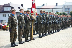 27.07.2025. Chęciny. Przysięga wojskowa / Fot. Wiktor Taszłow - Radio Kielce