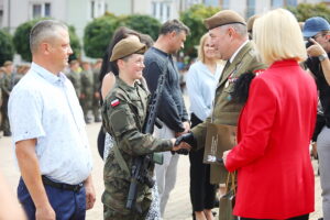 27.07.2025. Chęciny. Przysięga wojskowa / Fot. Wiktor Taszłow - Radio Kielce