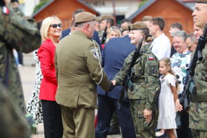 27.07.2025. Chęciny. Przysięga wojskowa / Fot. Wiktor Taszłow - Radio Kielce