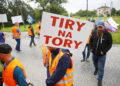 100 tirów to jeden pociąg - kolejarze w regionie protestują