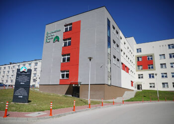 02.07.2025. Czerwona Góra. Wojewódzki Szpital Specjalistyczny / Fot. Wiktor Taszłow - Radio Kielce