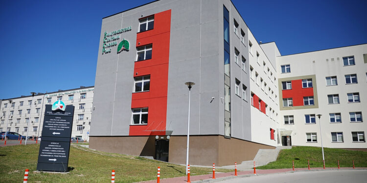 02.07.2025. Czerwona Góra. Wojewódzki Szpital Specjalistyczny / Fot. Wiktor Taszłow - Radio Kielce