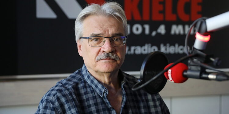 04.07.2025. Radio Kielce. Rozmowa Dnia. Na zdjęciu: Dr Ryszard Śmietanka–Kruszelnicki, kielecka delegatura IPN / Fot. Wiktor Taszłow - Radio Kielce