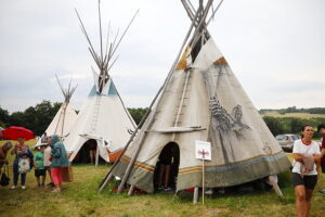07.07.2025 Zaborze. Wioska Indiańska / Fot. Wiktor Taszłow - Radio Kielce