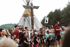 07.07.2025 Zaborze. Wioska Indiańska / Fot. Wiktor Taszłow - Radio Kielce