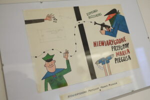 10.07.2025. Kielce. Muzeum Zabawek i Zabawy. Wystawa „Nie tylko dla urwisów – światy Edmunda Niziurskiego” / Fot. Wiktor Taszłow - Radio Kielce
