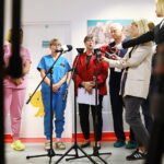 10.07.2025. Kielce. Świętokrzyskie Centrum Pediatrii. Briefing z udziałem konsultanta krajowego w dziedzinie chirurgii dziecięcej dotyczący bardzo dużej liczbie wypadków na hulajnogach elektrycznych / Fot. Wiktor Taszłow – Radio Kielce