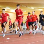 11.07.2025. Kielce. Trening piłkarzy Korony II Kielce / Fot. Wiktor Taszłow - Radio Kielce