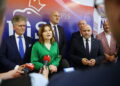 11.07.2025. Kielce. Konferencja Prawa i Sprawiedliwości na temat nielegalnej migracji / Fot. Wiktor Taszłow - Radio Kielce