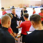11.07.2025. Kielce. Trening piłkarzy Korony II Kielce / Fot. Wiktor Taszłow - Radio Kielce