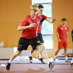 11.07.2025. Kielce. Trening piłkarzy Korony II Kielce / Fot. Wiktor Taszłow - Radio Kielce