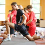 11.07.2025. Kielce. Trening piłkarzy Korony II Kielce / Fot. Wiktor Taszłow - Radio Kielce